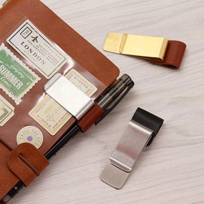 Colorful Genuine Leather Bookmark