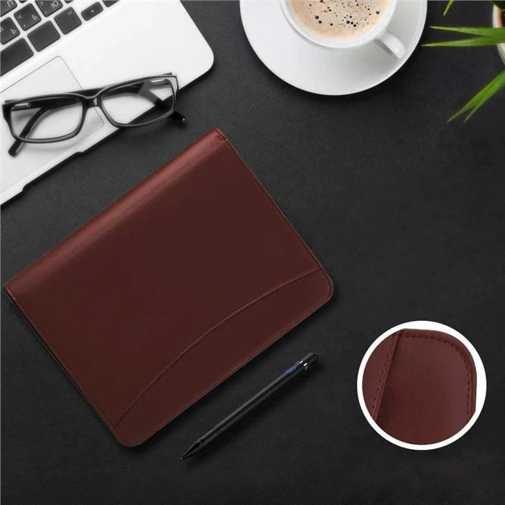 Black Leather A4 Ring Binder